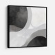 Minimalist Abstract Design With Organic Curved Shape