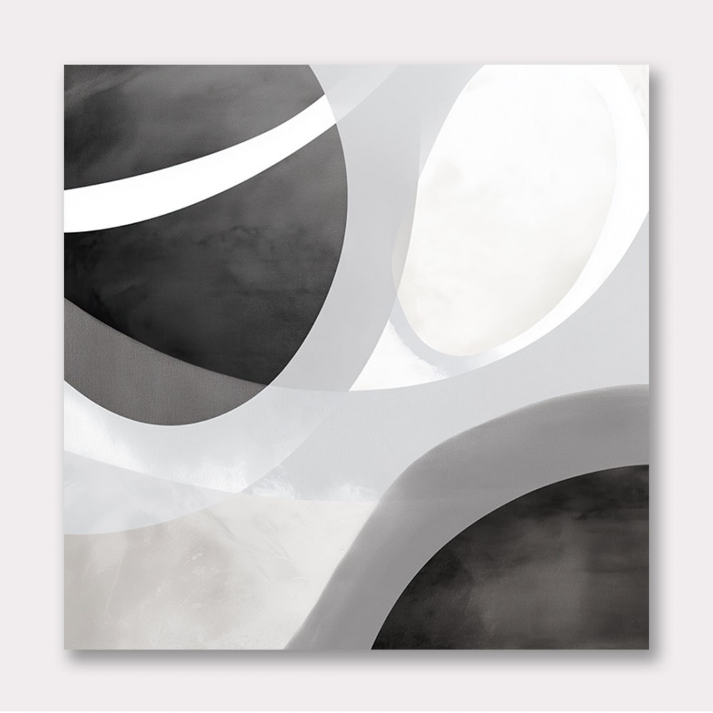 Minimalist Abstract Design With Organic Curved Shape 2