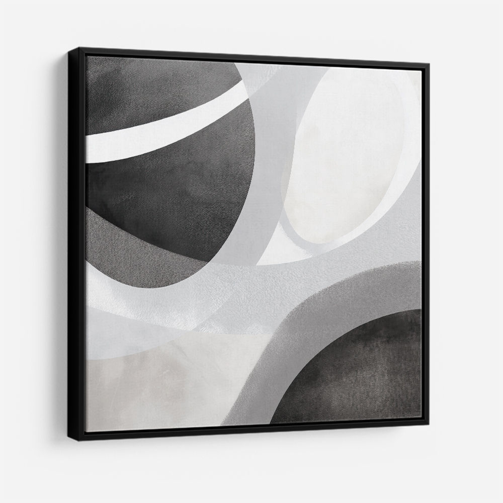Minimalist Abstract Design With Organic Curved Shape 2