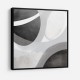 Minimalist Abstract Design With Organic Curved Shape 2