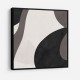 Minimalist Abstract Design With Organic Curved Shape 3
