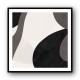 Minimalist Abstract Design With Organic Curved Shape 3