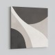 Minimalist Abstract Design With Organic Curved Shape 4