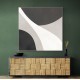 Minimalist Abstract Design With Organic Curved Shape 4