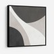 Minimalist Abstract Design With Organic Curved Shape 4
