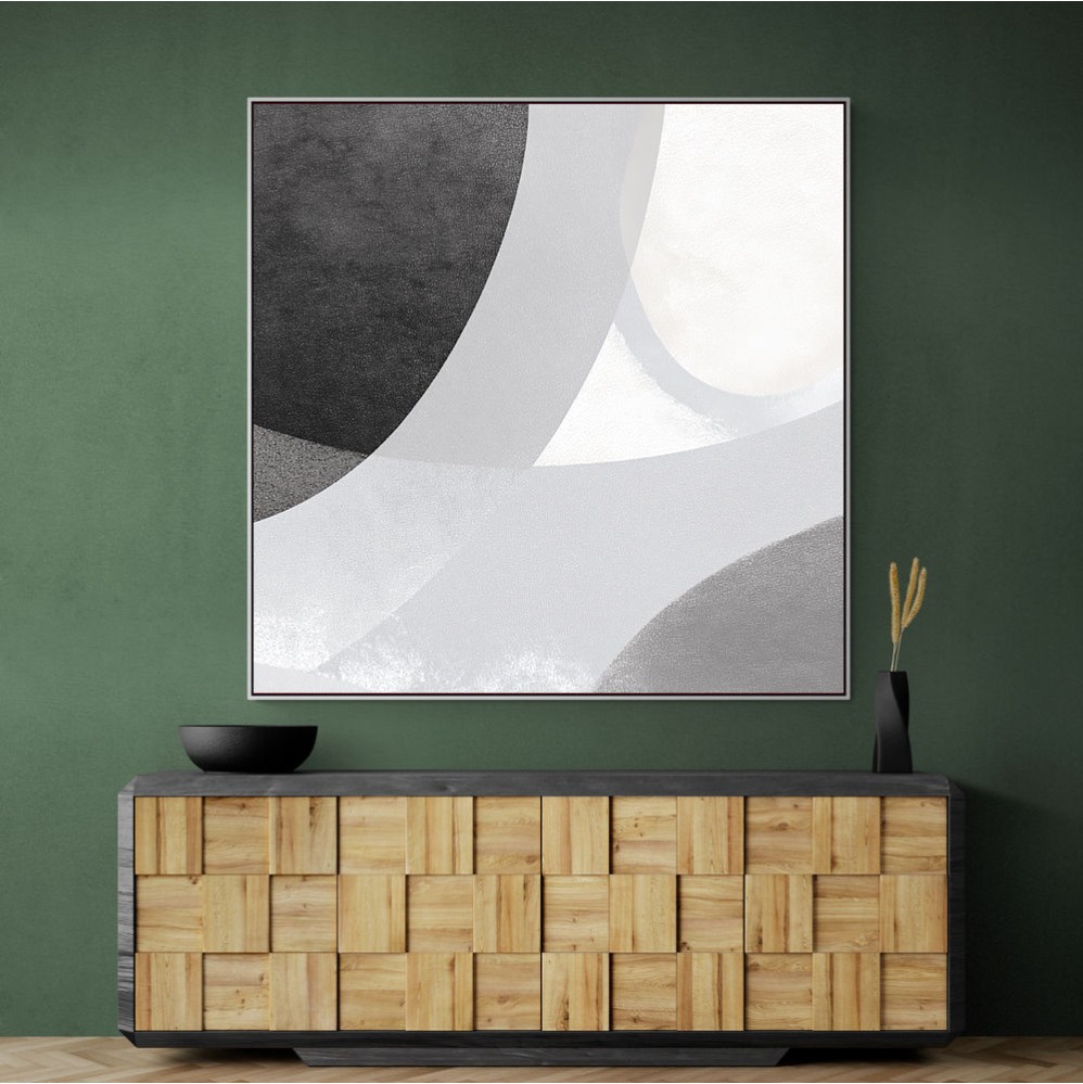 Minimalist Abstract Design With Organic Curved Shape 7