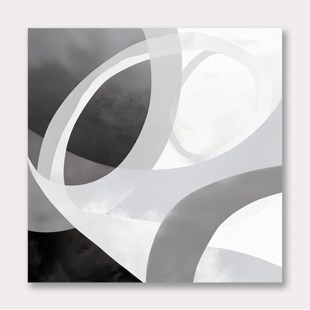 Minimalist Abstract Design With Organic Curved Shape 8