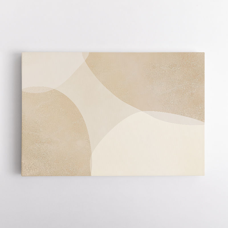 Minimalist Abstract Art Featuring Large Soft Edged  65