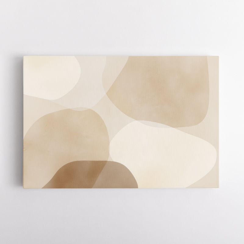 Minimalist Abstract Art Featuring Large Soft Edged  69