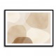 Minimalist Abstract Art Featuring Large Soft Edged  69