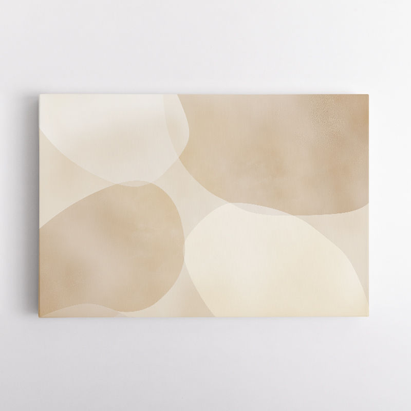 Minimalist Abstract Art Featuring Large Soft Edged  71