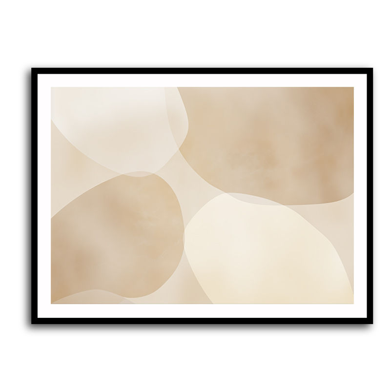 Minimalist Abstract Art Featuring Large Soft Edged  71