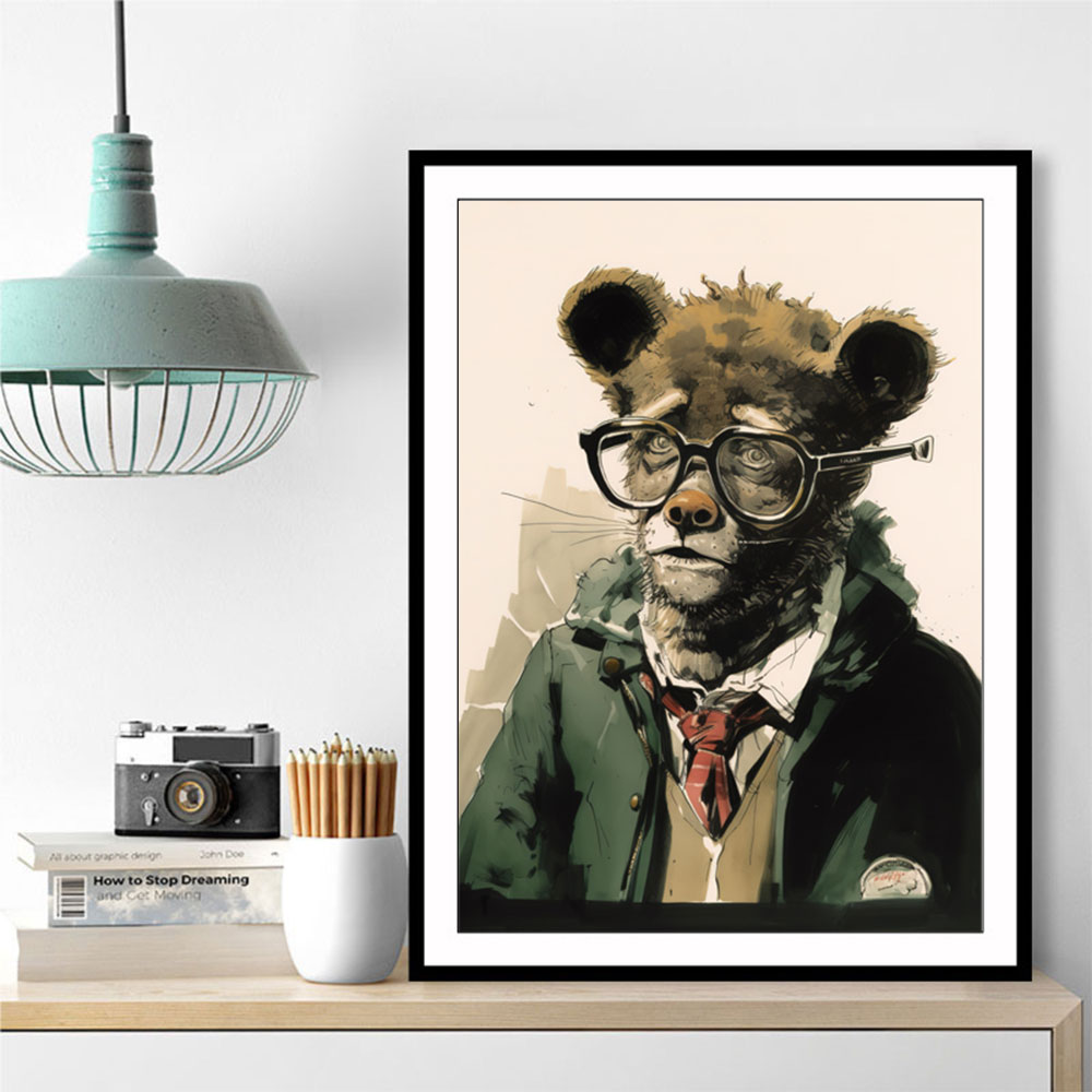Bear in Glasses