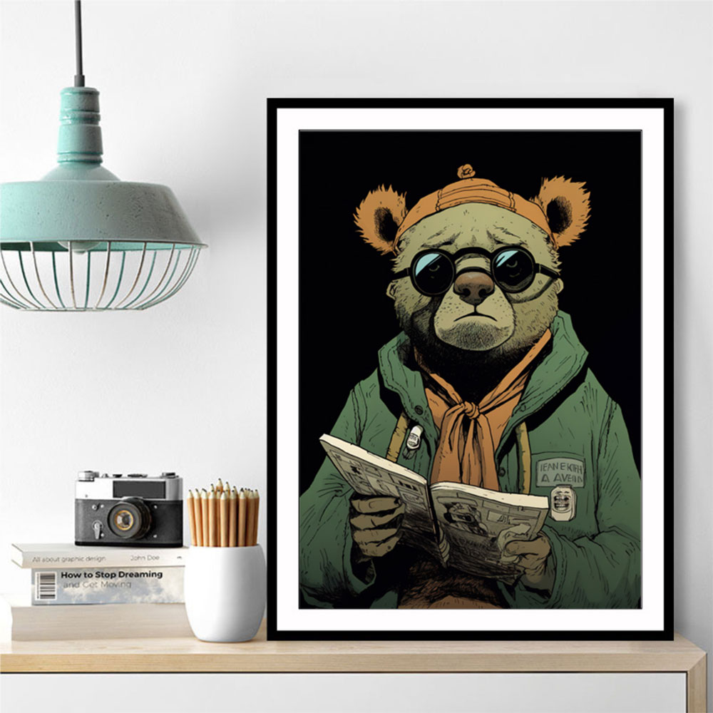 Bear in Sun Glasses
