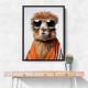 Cool Camel in Sunglasses 2 Wall Art