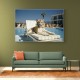The Lounging Tiger Wall Art
