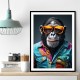 Hawaiian Chimp 2 Wall Art