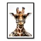 Giraffe In Glasses 3 Wall Art