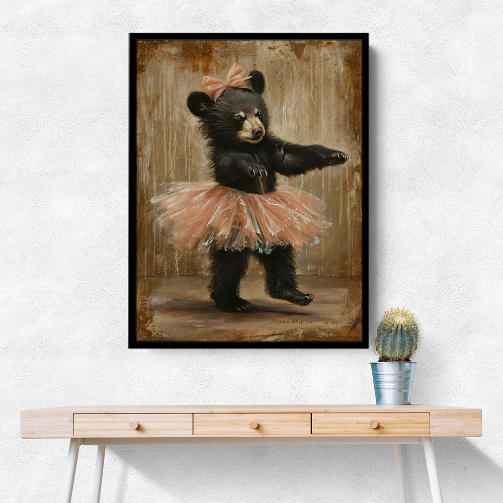 Baby Black Bear Tutu Dancer