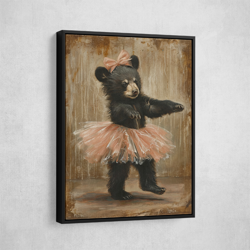 Baby Black Bear Tutu Dancer