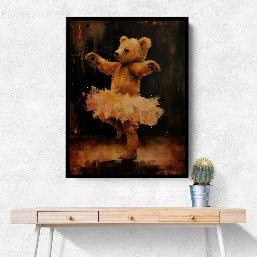 Teddy Bear Dancing in a Tutu