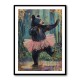 Black Bear Dancing in a Pink Tutu