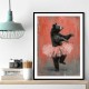 Black Bear Tutu Dancer In Red