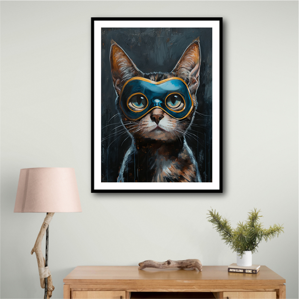 Superhero Black Cat