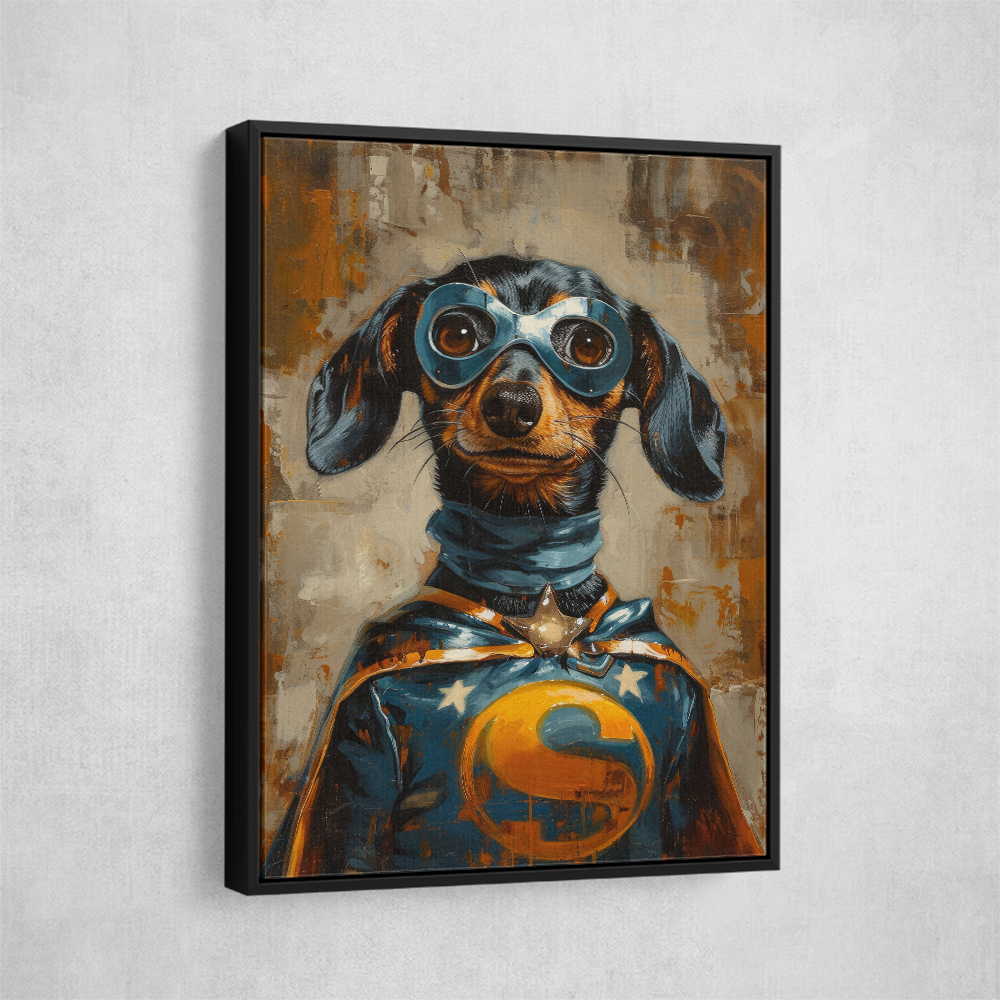 Dachshund Superhero