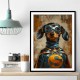Dachshund Superhero