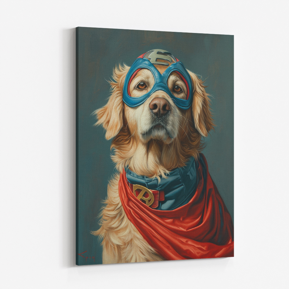 Golden Retriever Superhero 2