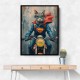 Superman Biker Cat