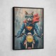 Superman Biker Cat