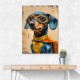 Superhero Dachshund