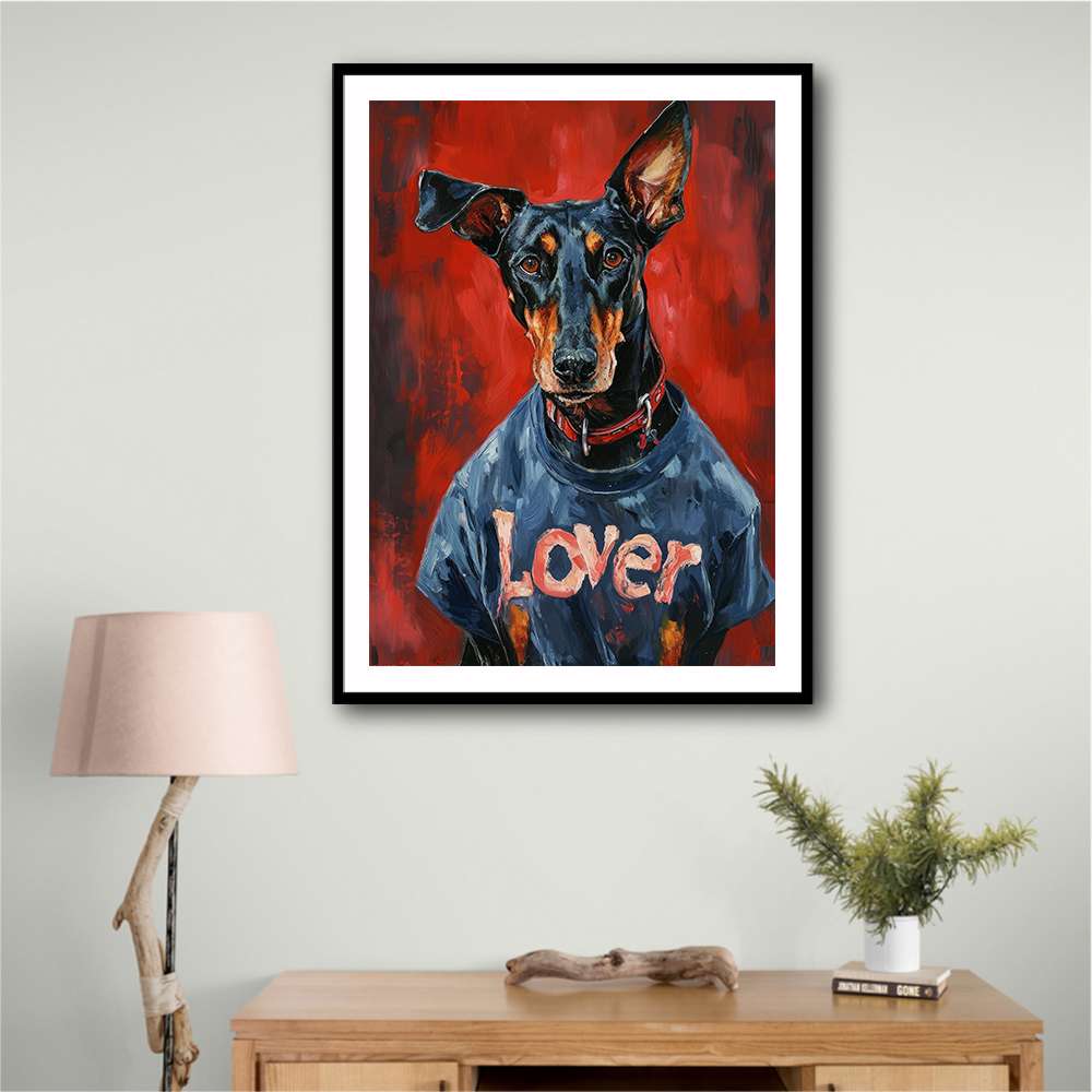 I'm a Lover Doberman 