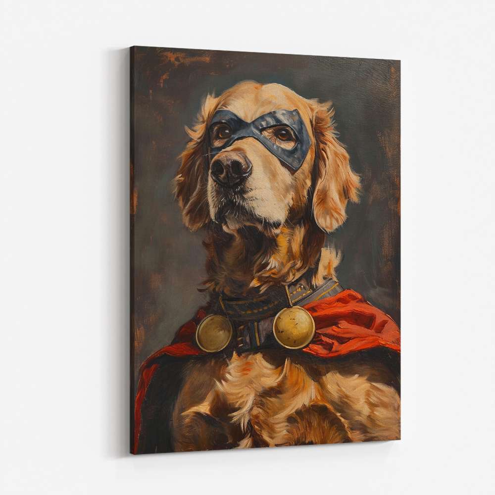 Golden Retriever Superhero 3