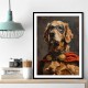 Golden Retriever Superhero 3