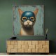 Masked Ginger Cat 2 Wall Art