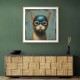 Masked Ginger Cat 2 Wall Art