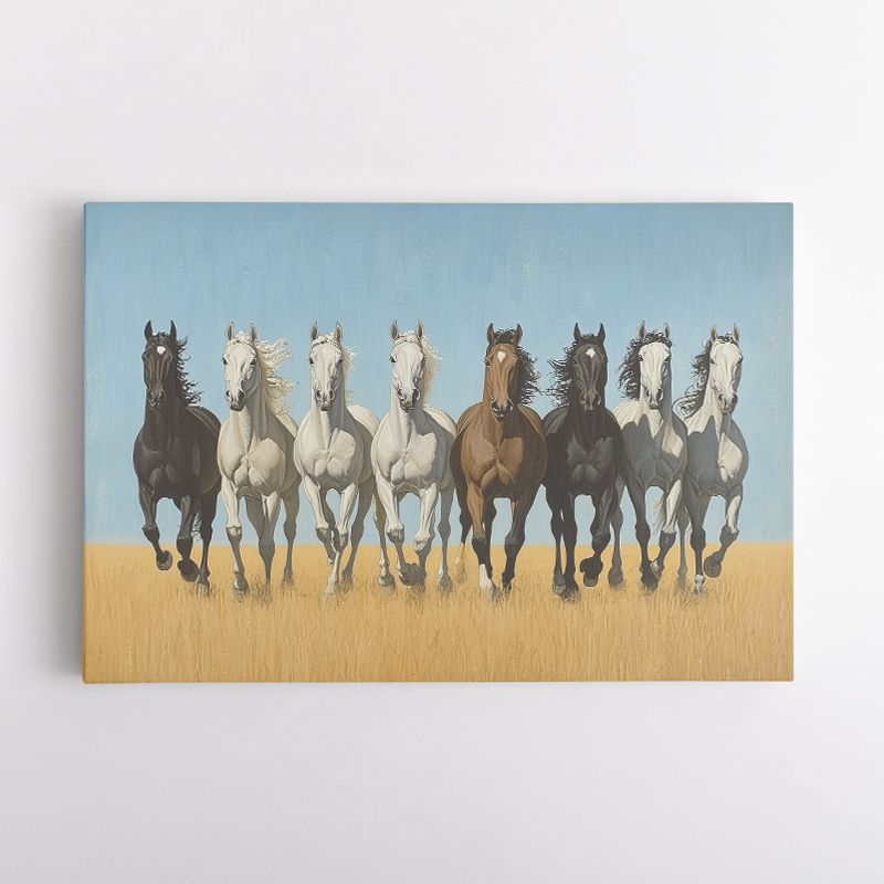 Galloping Arabian Horses