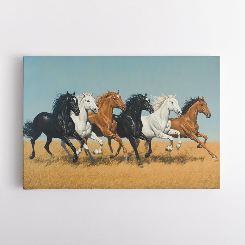 Six Galloping Horses