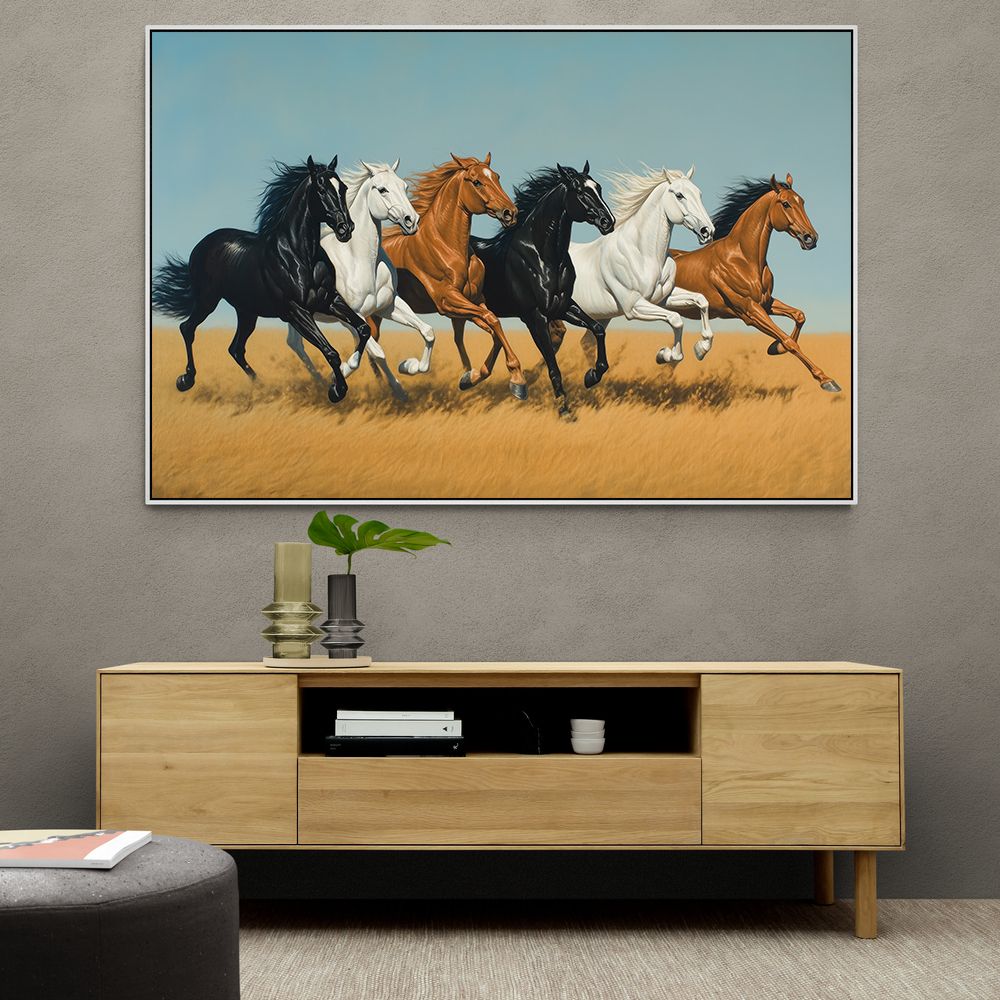 Six Galloping Horses