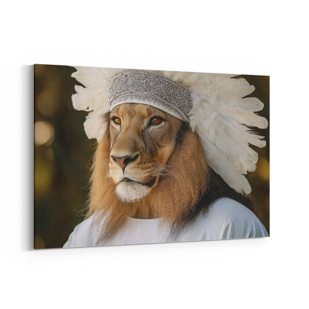 Lion Feathers Wall Art