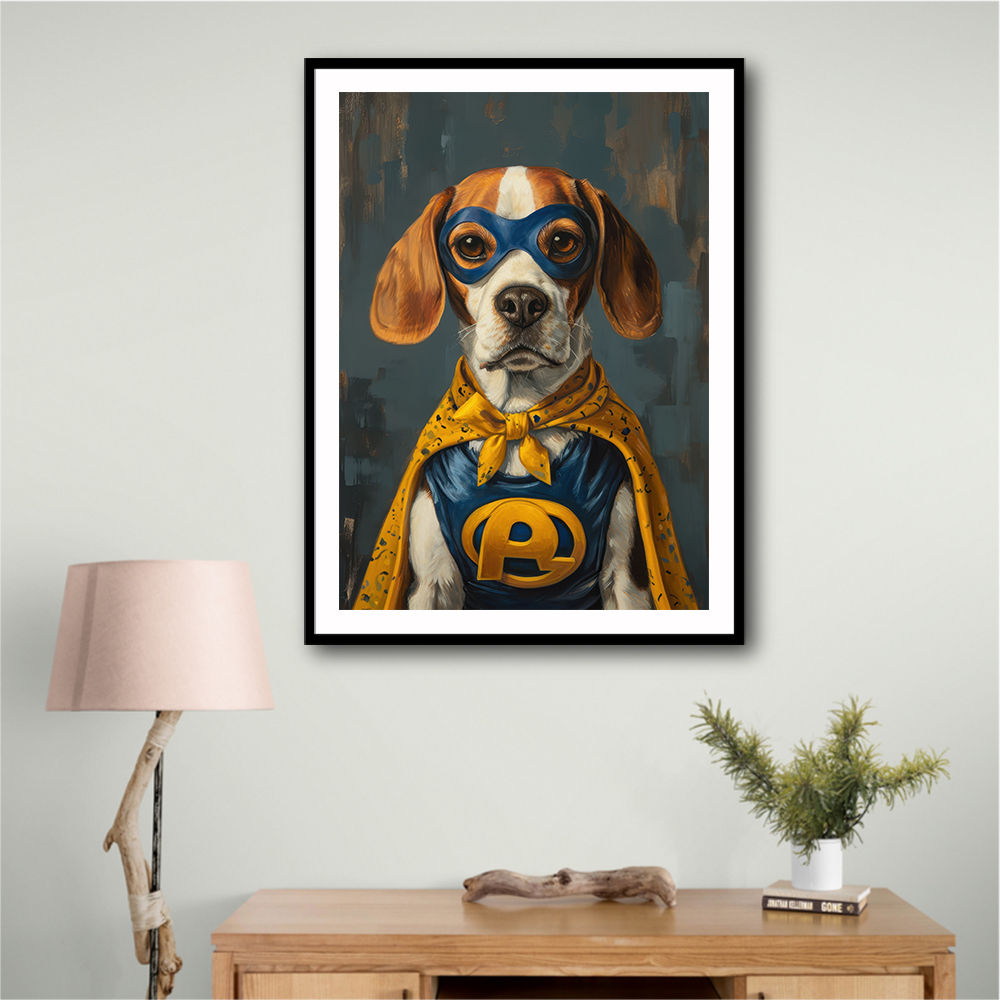 Beagle Superhero