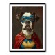 Boxer Dog Superhero