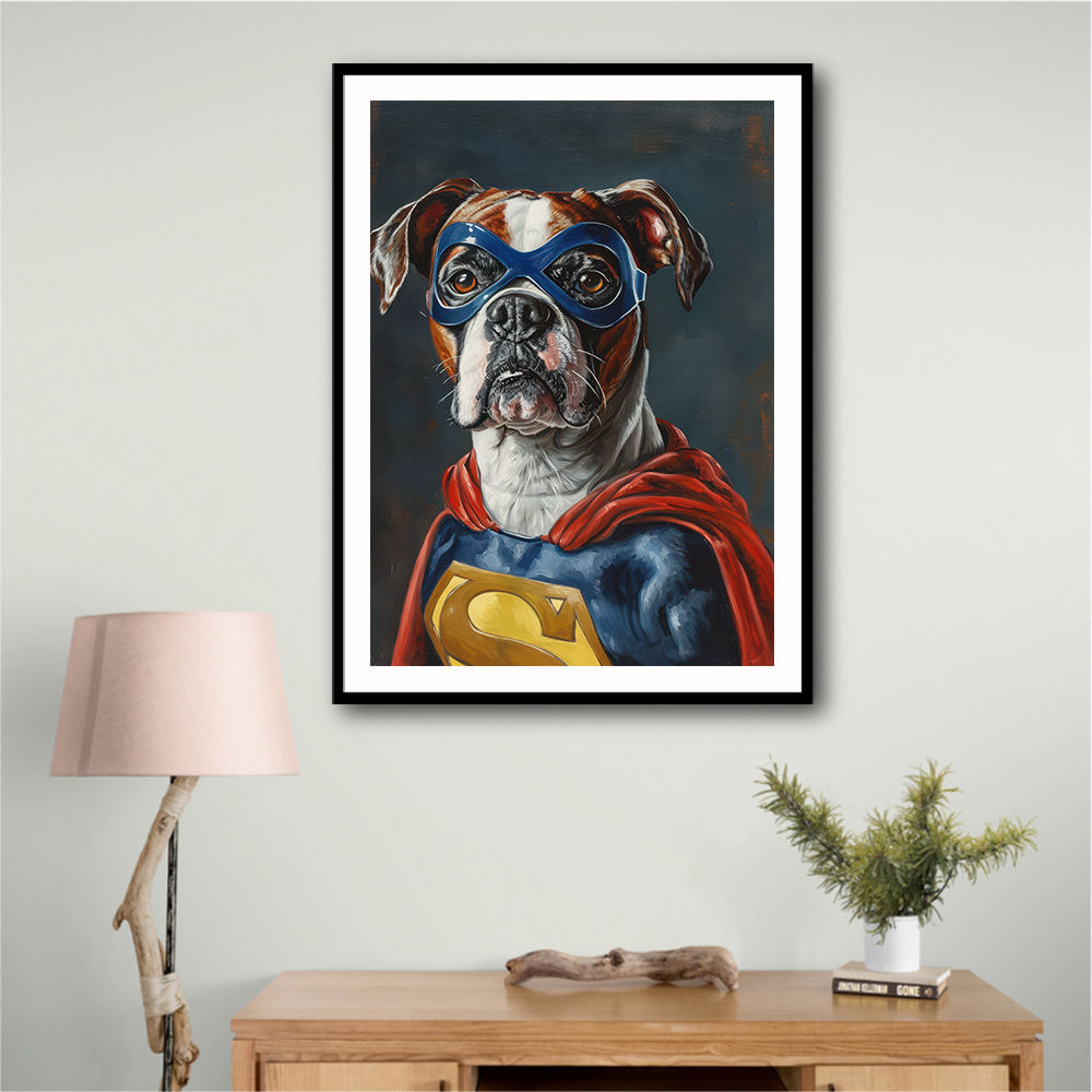 Boxer Dog Superhero 2