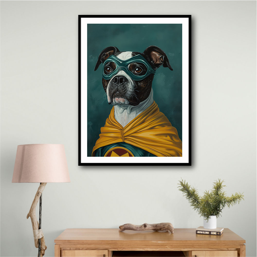 Boxer Dog Superhero 3