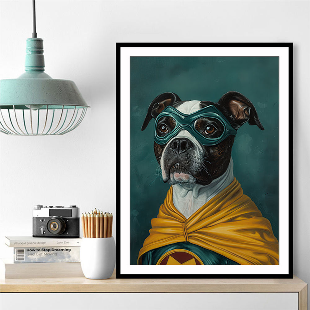 Boxer Dog Superhero 3
