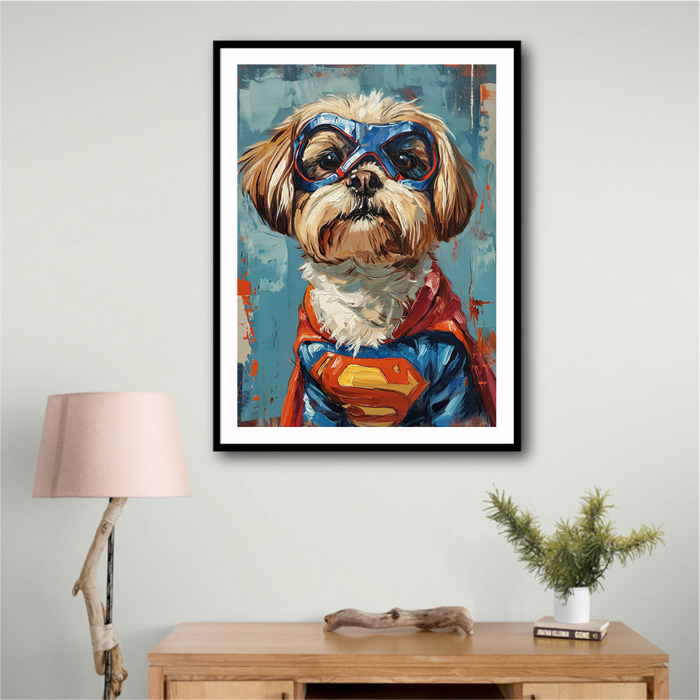 Super Hero Shih Tzu