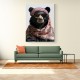 Keffiyeh Black Bear